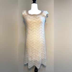 Tunic lisli Mohair Wool Dress Cream
Knit Scoop Neck Tunic